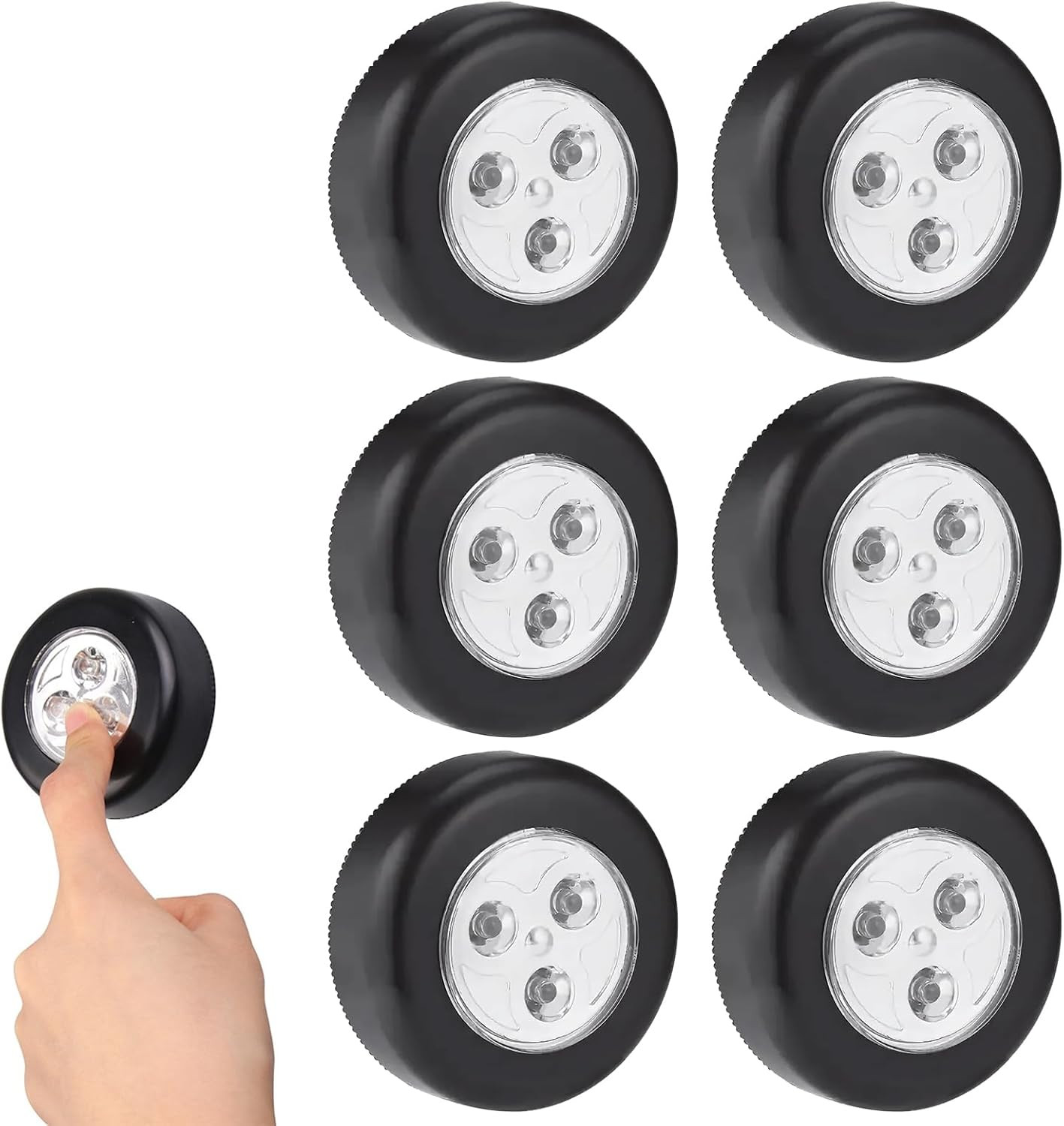 Lampada Spot LED Batteria Adesivi | Faretti Touch Luce Sottopensile