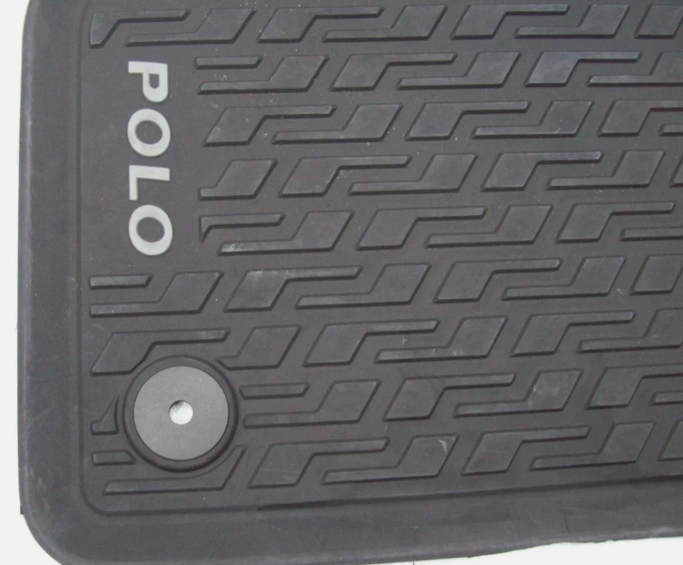 Nuevo juego de alfombrillas de goma delanteras y traseras originales VW Polo 2018+ 2G2061502/2G7061512 Foto 2 de 4