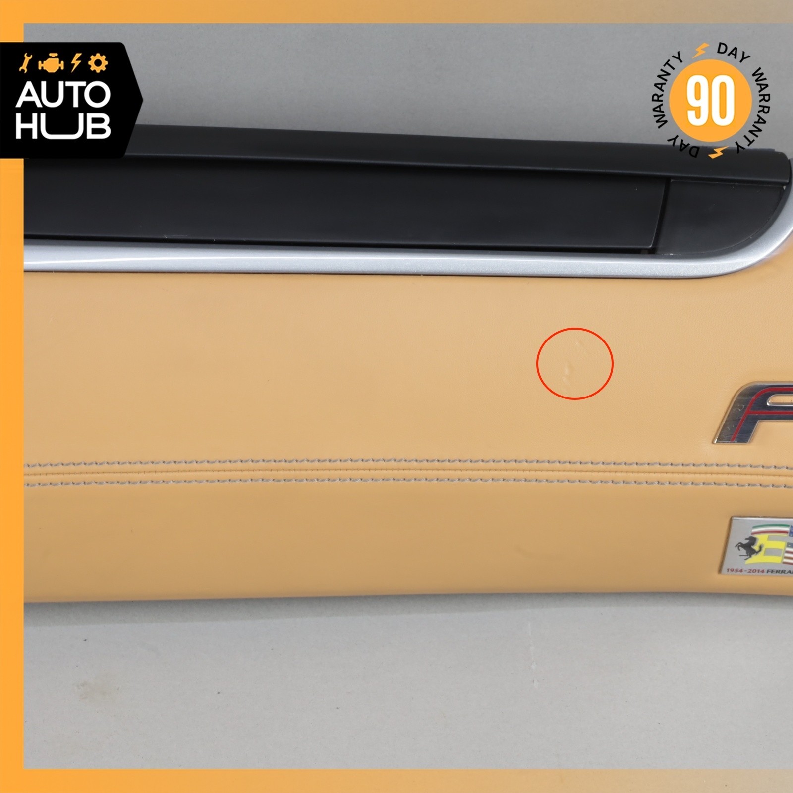11-16 Ferrari FF F151 Center Dashboard Dash Cover Panel Trim OEM 26k
