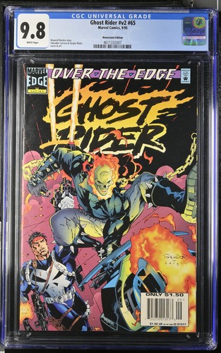 Ghost Rider #V2 #65 9/95 Marvel CGC 9.8 Kiosk Edition