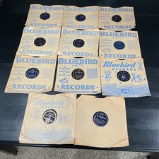 78 RPM Bluebird Lot Glen Miller Fats Waller More