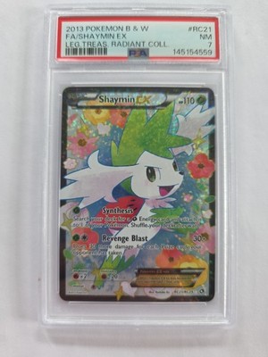 Pokémon TCG Shaymin-EX Full Art Ultra Rare Card RC21/RC25