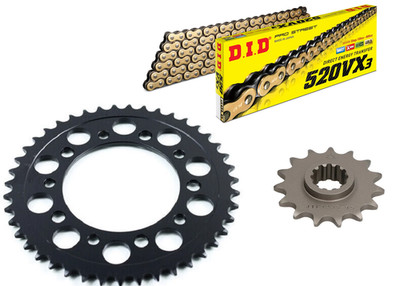 KIT/GETRIEBE HONDA CBR 600 F RACING KETTE 520 VX3 520 KRONE RITZEL JT