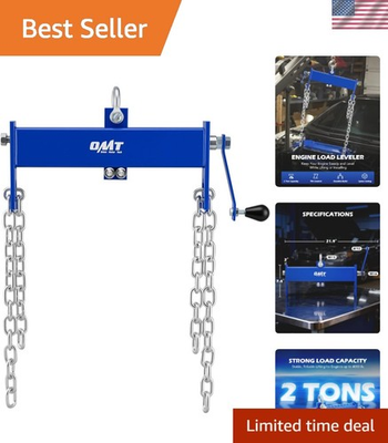 #ad #ad 4000 lb Capacity Engine Leveler Compact Lifting Tool for Home Mechanics $181.99