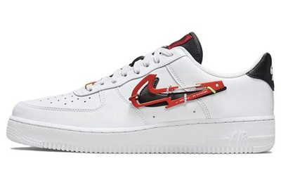 Nike Air Force 1 Low Carabiner Swoosh Red Men DH7579-100 New Authentic