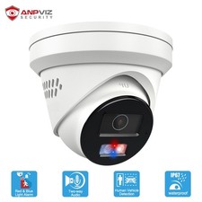 Anpviz 4k 8mp Poe Ip Camera Outdoor Strobe Red Blue Light Human Vehicle Detec Anpviz 4k 8mp Poe Ip Camera Outdoor Strobe Red Blue Light Human Vehicle Detec
