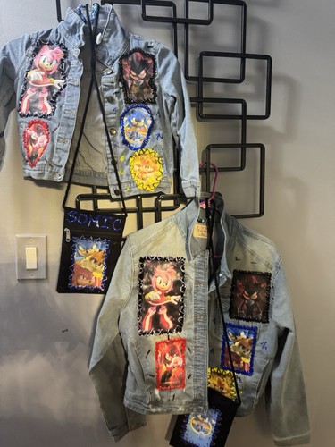 Sonic Inspired Mommy &Me Jacket Set - Picture 8 of 8