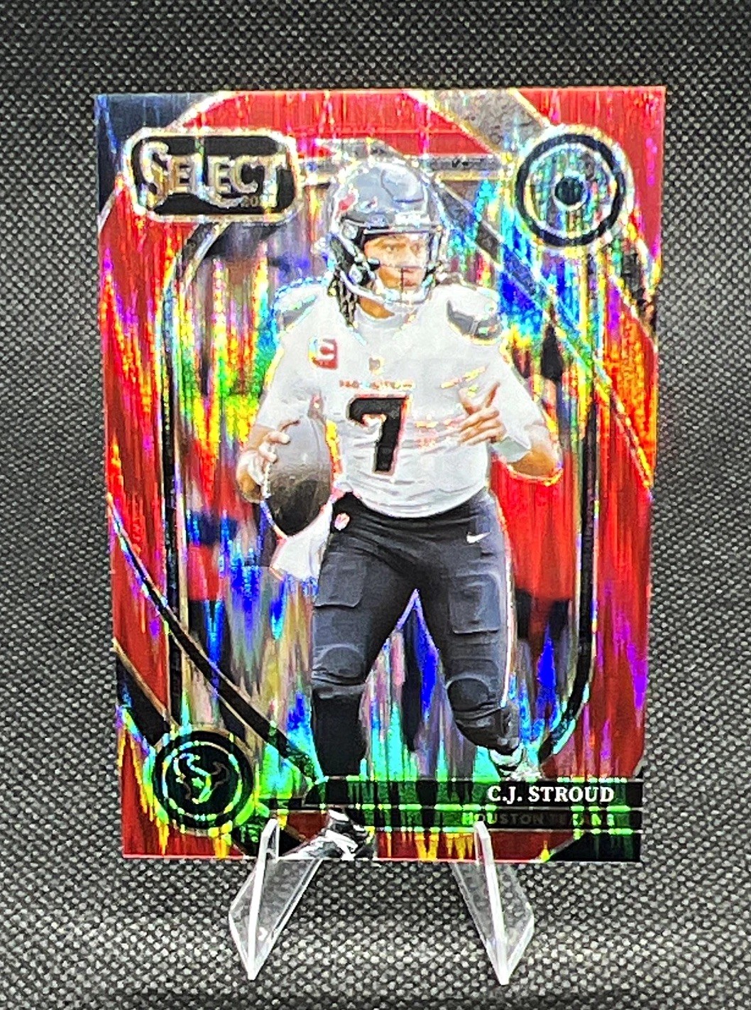 Panini 2024 Select C.J. Stroud Texans Club Level Prizm #233 138/249