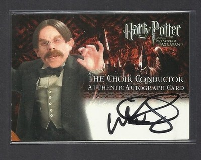 TC3) ARTBOX HARRY POTTER GEFANGENER VON AZKABAN WARWICK DAVIS AUTOGRAMMKARTE COA