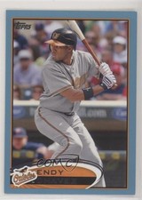 2012 Topps Wal-Mart Blue Border Endy Chavez #356 0d2