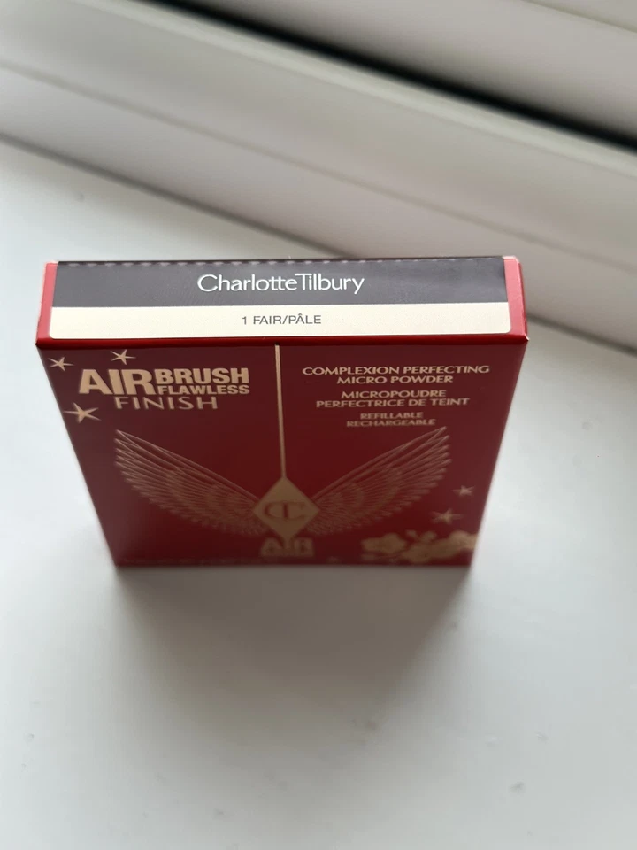 Charlotte Tilbury Airbrush Flawless Finish 1 Fair Refillable 8g FreeUK P&P BNIB - Image 3 of 3