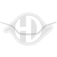 1X Blende KüHlergitter Diederichs 4467442 FüR Renault Mitte