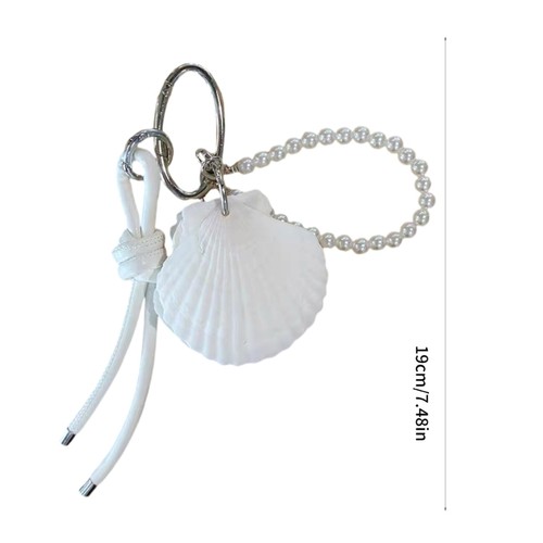 Shell Shaped Memo Holder Bag Decoration Reusable Note Paper Hanging Pendant - Picture 8 of 8