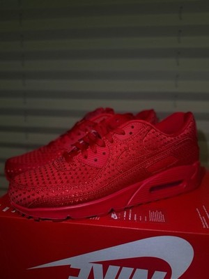 Nike Mens Air Force 1 Low LV8 - Shoes Black/University Red