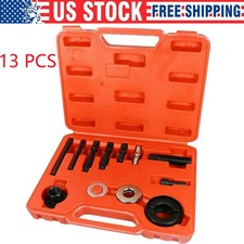 13pcs Power Steering Pump Pulley Puller Remover Alternator Installer Tool Kit