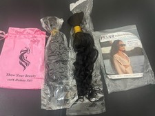 YNSNR 100 Human Braiding Hair 14" INCH Natural Color Water 100g Grams