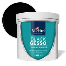 Heavy Gesso Primer for Acrylic Painting 28.2 Oz / 513ML Full Tub Gesso Surfac...