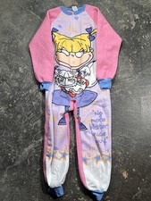 RARE Vintage '96 Nickelodeon Rugrats Angelica Dr Denton Sleeper size 10