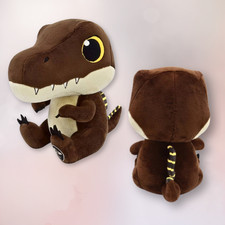 Lindo juguete de peluche de dinosaurio Jurassic World Spinosaurus 8" con licencia oficial