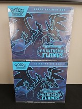 Pokemon TCG: Phantasmal Flames Elite Trainer Box - Factory Sealed - LOT OF 2