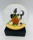 Fall Halloween Cool Snow Globe by Coolsnowglobes Crow Cats Pumpkins Gold Glitter — photo 8