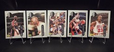 Michael Jordan 1998 Upper Deck International Sticker Lot 5 Cards Chicago Bulls