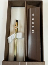 Cross 10k Gold Filled Ballpoint Pen 4502 w Box City of Ft Lauderdale Fl Seal NOS
