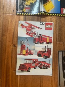 LEGO Technic 8040 Pneumatic Vintage 1985 Box + Manual & 722 & 948 Instructions