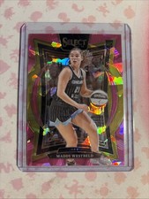 2025 Panini Prizm Select WNBA - Maddy Westbeld #95 Pink Cracked Ice (RC)