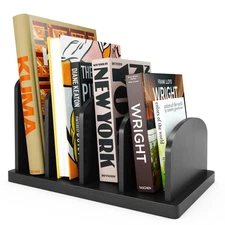 Cook Book Organizer, Recipe Book Holder Rack, Tabletop Stand for Convenient C...