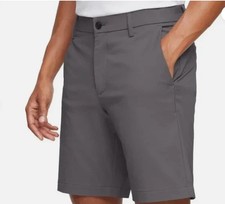 NWT Men's 40 Banana Republic Gray Stretch Chino Shorts 9" Inseam Quick Dry NEW