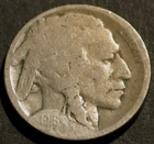 1916 D Buffalo Nickel Semi-Key Date Restored Five Cent 5c Coin E163