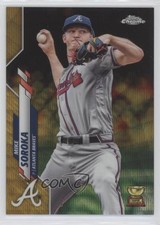 2020 Topps Chrome Gold Wave Refractor 9/50 Mike Soroka #96 x5u