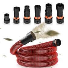 16FT Vacuum Hose Extension, Universal Shop Vac Accessories with 6 Adapters, F...