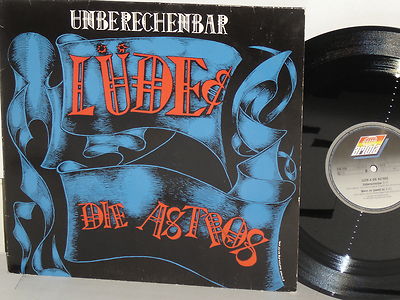 Lude & Die Astros 1989 Ariola Germany 12 inch 4 songs Metal Ich Bin Rocker and