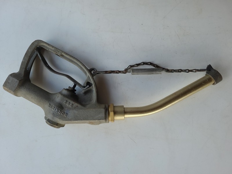 gas pump Morrison 300 Fuel Water liquid pump handle  Nozzle