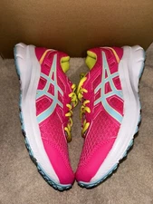 ASICS GIRLS JOLT 3 GRADE SCHOOL SHOES ORCHID/SOUR YUZO SIZE 4.5 NWOB