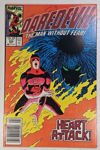 Daredevil #254 1st App & Origin Typhoid Mary Marvel Comics 1988 Born Again  - Bild 1 von 5