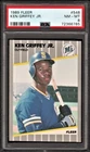 1989 Fleer #548 Ken Griffey Jr. RC card PSA 8