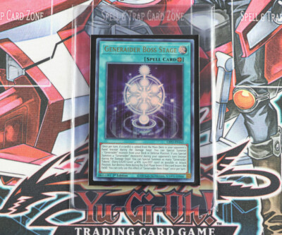 YuGiOh Spell Card Generaider Boss Stage GFP2-EN163 Ultra Rare 