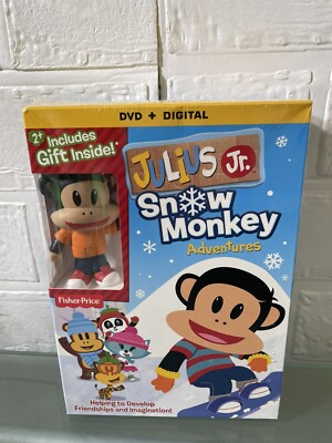 Lion's Gate DVD Julius Jr. - Snow Monkey Adventures DVD New Sealed
