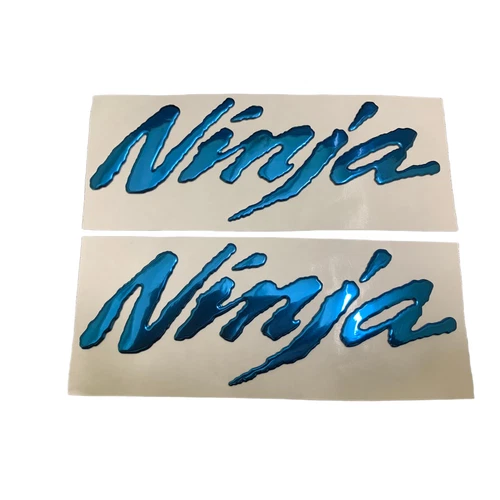 Fairing Tank Blue 3D Sticker Decal For ZX10R ZX6R ZX14R NINJA250R 300R 400 650R