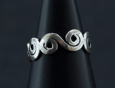 Bague De Pied Ou Doigt Réglable Argent Sterling - Taille Unique