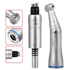 Dental Slow Low Speed Handpiece Push Contra Angle NSK Style Air Motor 4Holes