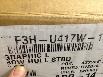 Yamaha F3H-U417W-10-00 Graphic L; F3HU417W1000 (NEW)