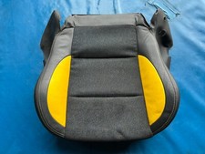 MG ZS/MG ZT Left Side Front Seat Base Cushion (Yellow/Blue Monaco Cloth/Leather)
