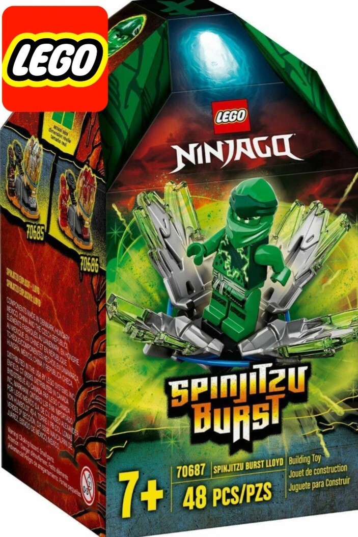 Lego Ninjago 70687 Spinjitzu Burst Lloyd Figure playset UK