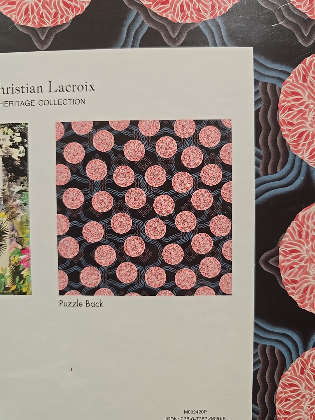 Christian Lacroix Double-Sided Puzzle 500 PCS Heritage Collection New Sealed