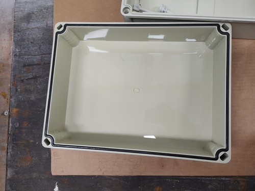 380mm x 280mm x 180mm Waterproof Junction Box DIY Case Enclosure Gray - Picture 5 of 6