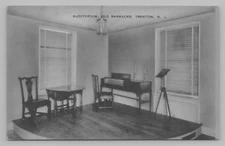 Postcard New Jersey Trenton Old Barracks Auditorium Artvue Unposted B072